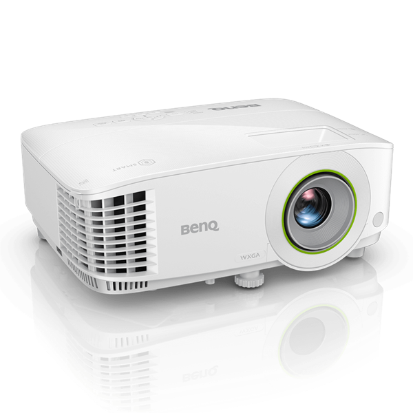 BenQ Projector EW600 DLP, 1280x800 WXGA, 3600 AL SMART, 1.1X, TR 1.55~1.7, HDMIx1, VGA, USBx2, wireless projection, 5G WiFi/BT, (USB dongle WDR02U inc) Android, 16GB/2GB, White