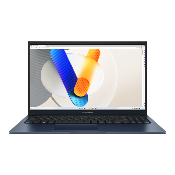 ASUS Vivobook 15 X1504VA-BQ282 Core i5-1335U/DDR4 8GB/512Gb M.2 SSD /15.6" FHD IPS (1920 x 1080)/No OS/Quiet Blue/1,7Kg/RU_EN_Keyboard