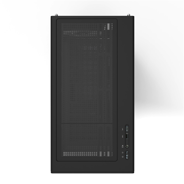 ZALMAN P10, MATX, BLACK, WINDOW, 2x3.5", 3x2.5", 1xUSB TYPE-C, 1xUSB3.0, REAR 1x120mm ARGB