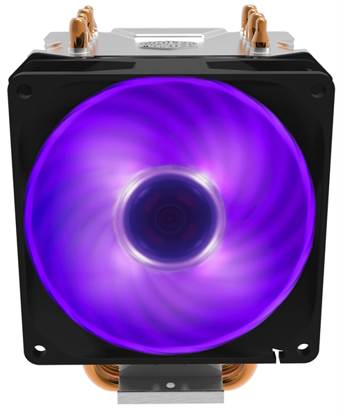 Cooler Master Hyper H410R, 600-2000 RPM, RGB fan, 120W, Full Socket Support