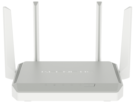 Keenetic Giant (KN-2610), Гигабитный интернет-центр с двухдиапазонным Mesh Wi-Fi AC1300, двухъядерным процессором, 9-портовым коммутатором Smart Pro, портами SFP, USB 3.0 и 2.0
