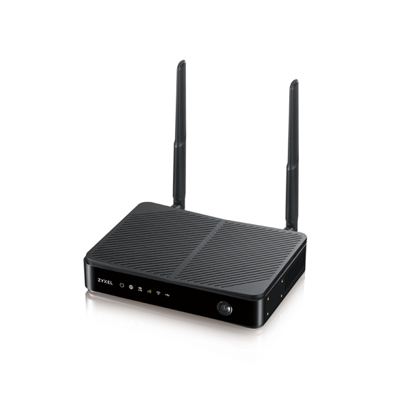 LTE Cat.6 Wi-Fi маршрутизатор Zyxel LTE3301-PLUS (вставляется сим-карта), 1xLAN/WAN GE, 3x LAN GE, 802.11ac (2,4 и 5 ГГц) до 300+867 Мбит/с, 1xUSB2.0, 2 разъема SMA-F (для внешних LTE антенн)