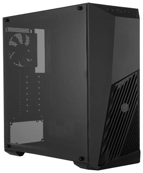 Cooler Master MasterBox K501L, 1xUSB3.0, 1xUSB2.0, 1x120 Fan, 1x120 Red Led Fan, w/o PSU, Black, ATX
