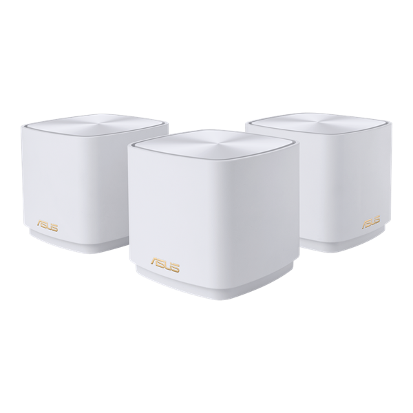 ASUS XD4 (W-3-PK) // AX1800 // 3 pack // 574 + 1201Mbps, 2,4 + 5 gGz, white