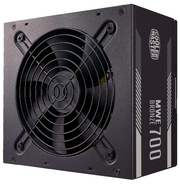 Cooler Master MWE Bronze, 700W, ATX, 120mm, 8xSATA, 4xPCI-E(6+2), APFC, 80+ Bronze