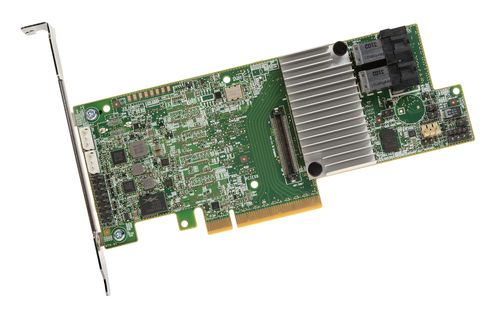 Broadcom Controller 9361-8i (2G) (05-25420-17/LSI00462) compatible CVM02(2G), not compatible LSI00418(1GB), (PCI-E 3.0 x8, LP) SGL SAS 12G, RAID 0,1,10,5,6, 8port (2*intSFF8643), 2GB, 1 year