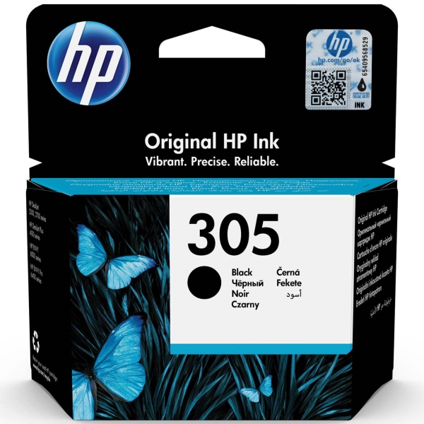 Cartridge HP 305 для Deskjet 2320, черный (120 стр.)