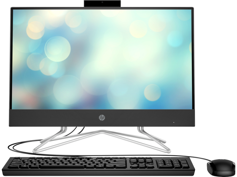 HP 22-dd2003ci NT 21.5" FHD(1920x1080) Pentium J5040, 4GB DDR4 2400 (1x4GB), SSD 256Gb, Intel Internal Graphics, noDVD,Rus/Eng kbd&mouse wired, HD Webcam, Jet Black, FreeDos, 1Y Wty