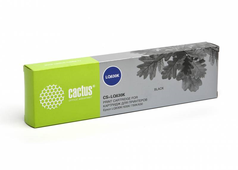 Cactus CS-LQ630K черный для Epson LQ-630K/635K/730K