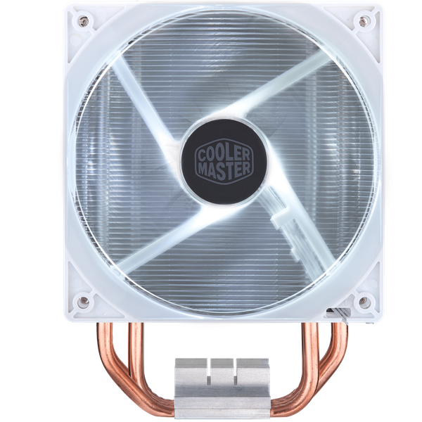Cooler Master Hyper 212 LED Turbo White Edition, 600 - 1600 RPM, 180W, Full Socket Support
