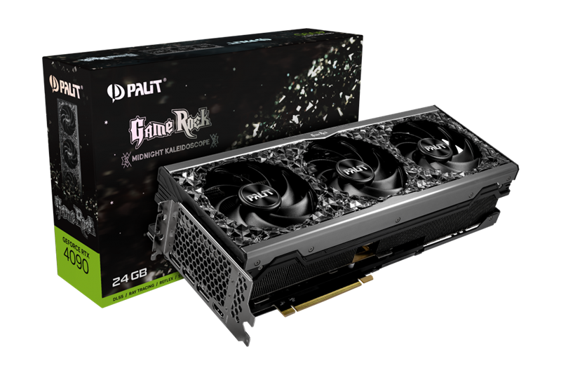 PALIT NED4090019SB-1020G RTX4090 GAMEROCK 24GB GDDR6X 384bit 3-DP HDMI