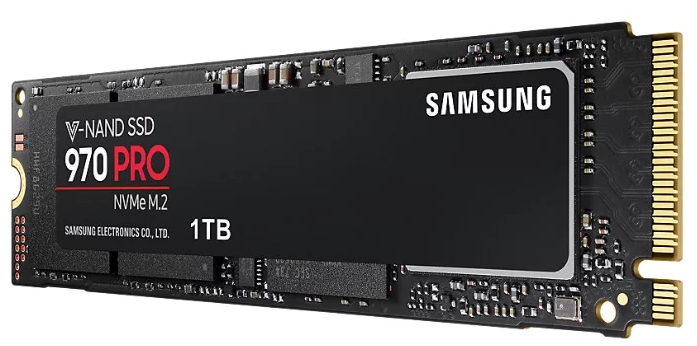 SSD M.2 (PCI-E NVMe) 1Tb (1024GB) Samsung 970 PRO (R3500/W2700MB/s) (MZ-V7P1T0BW) 1year