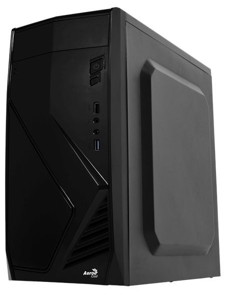 Aerocool Cs-102, mATX, без БП, 1 x USB2.0 + 1 x USB3.0, в комплекте 1 x 80 мм вентилятор