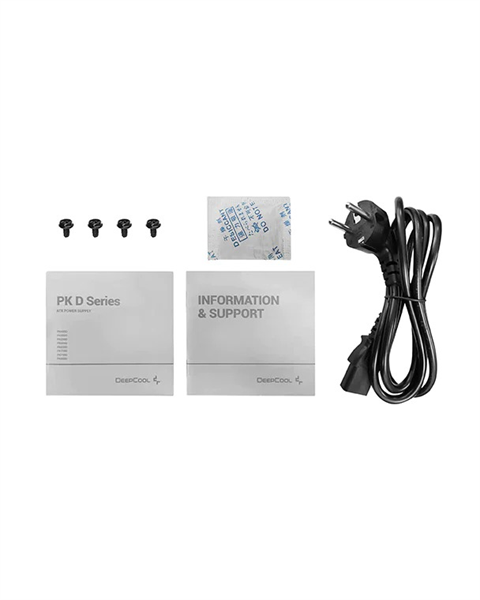 Deepcool PK500D (ATX 2.4, 500W, PWM 120mm fan, Active PFC+DC to DC, 80+ BRONZE) RET
