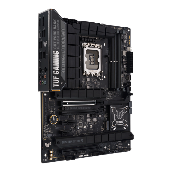 ASUS TUF GAMING Z790-PRO WIFI, LGA1700, Z790, 4*DDR5, 4*SATA, 4*M.2, 6*USB 3.2, Type-C, 3*PCIx16, 1*PCIx4, 1*PCIx1, DP+HDMI, ATX; 90MB1FJ0-M0EAY0
