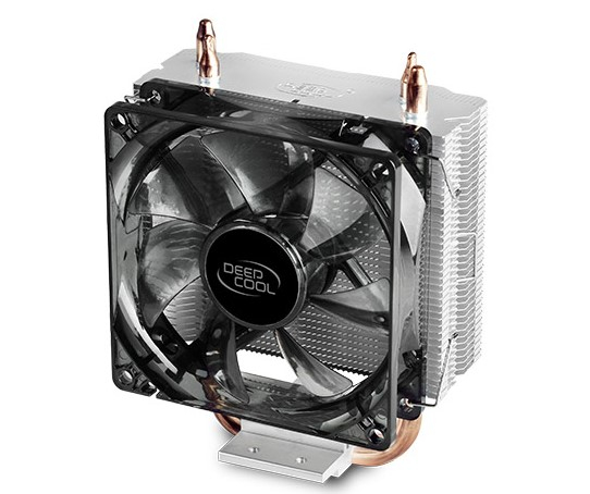 DEEPCOOL GAMMAXX200V2 LGA1700/1200/115X/AM5/AM4 (24шт/кор, TDP 100W, PWM, Fan 92mm, 2 тепл.трубки прямого контакта ) RET