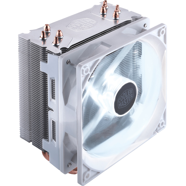 Cooler Master Hyper 212 LED White Edition, 600-1600 RPM, 150W, White LED fan, Full Socket Support