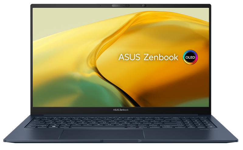 ASUS Zenbook 15 OLED UM3504DA-MA432 AMD Ryzen 5 7535U/LPDDR5 16GB/512Gb M.2 SSD /15.6" 3К (2880 x 1620) OLED 120Hz/No OS/Ponder Blue/2,1Kg/RU_EN_Keyboard