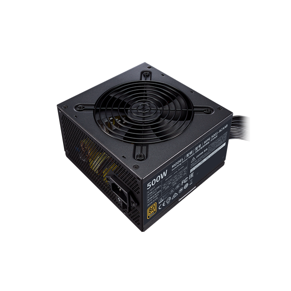 Cooler Master MWE Bronze, 500W, ATX, 120mm, 4xSATA, 2xPCI-E(6+2), APFC, 80+ Bronze