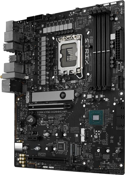 ASUS ROG STRIX Z790-H GAMING WIFI, LGA1700, Z790, 4*DDR5, 4*SATA, 4*M.2, 6*USB 3.2, 2*USB 2.0, Type-C, 2*PCIx16, 1*PCIx1, DP+HDMI, ATX; 90MB1E10-M0EAY0