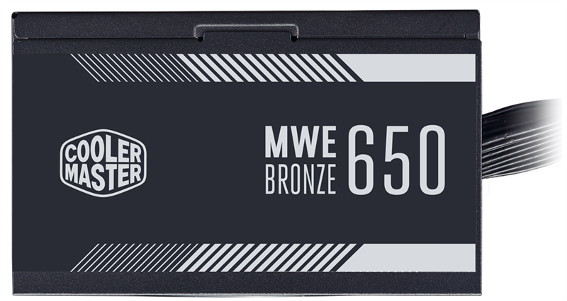 Cooler Master MWE Bronze, 650W, ATX, 120mm, 8xSATA, 4xPCI-E(6+2), APFC, 80+ Bronze