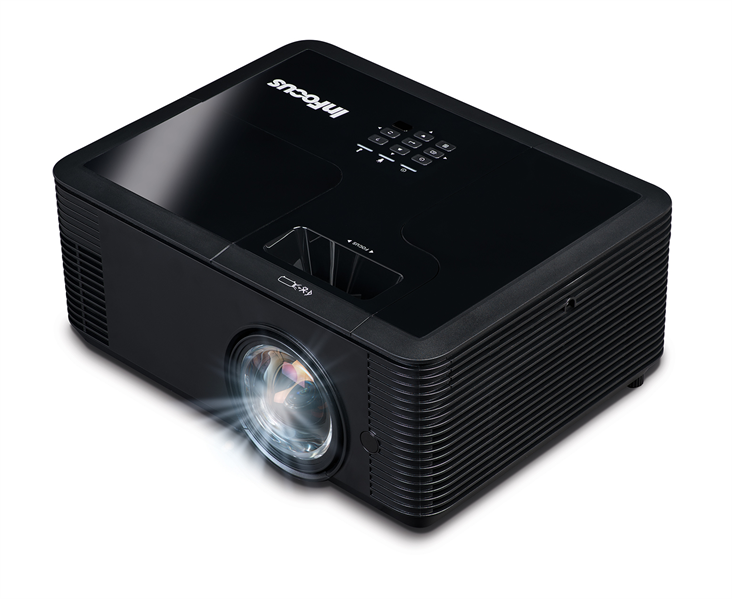 INFOCUS IN138HDST DLP,4000ANSILm,FullHD(1920x1080),28500:1,0.499:1,3.5mmin,VGA,HDMI1.4ax3(поддержка3D),USB-A(клав.,мышь),12Vtrigger,лампа15000ч.(ECOmode),Monitorout(VGA),RS232,RJ45,21дБ,3.2кг