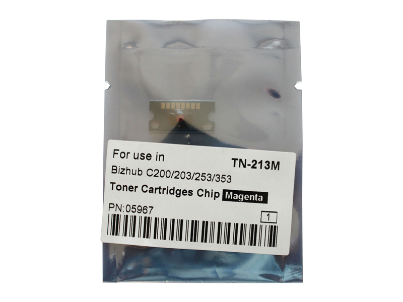 Чип картриджа для KONICA MINOLTA Bizhub C200/C200E/C203/C253/C353 (CET) Magenta, (WW), 20000 стр., (унив.), CET5967