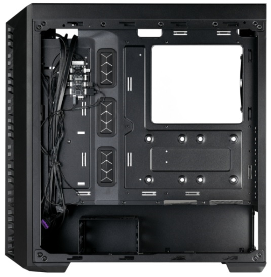 Cooler Master MasterBox 520 U3x1, U3.1type Cx1, Audio, ARGB fanx3, front TG panel