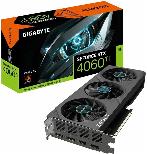 GIGABYTE RTX4060Ti EAGLE 8GB //RTX4060Ti, HDMI*2, DP*2, 8G,D6
