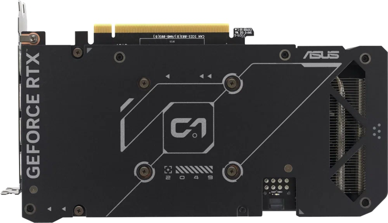 ASUS DUAL-RTX4060TI-O8G-WHITE//RTX4060TI HDMI*1 DP*3 8G D6; 90YV0J42-M0NA00