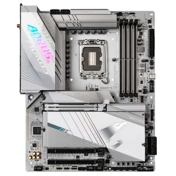 GIGABYTE Z790 AORUS PRO X, LGA1700, Z790, 4*DDR5, 4*SATA, 4*M.2, 6*USB 3.2, 2*USB 2.0, Type-C, 3*PCIx16, DP+HDMI, ATX