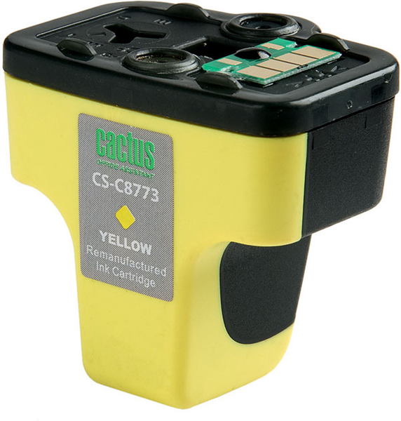 Cactus CS-C8773 №177 желтый (11.4мл) для HP PS 3213/3313/8253/C5183/C6183/C6283/C7183/C7283/C8183/D7163/D7263/D7363/D7463