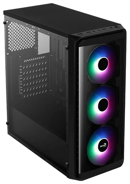 Aerocool SI-5200 Frost (ATX, без БП, 1x USB3.0, 2x USB2.0, 3x Frost 12 fans)