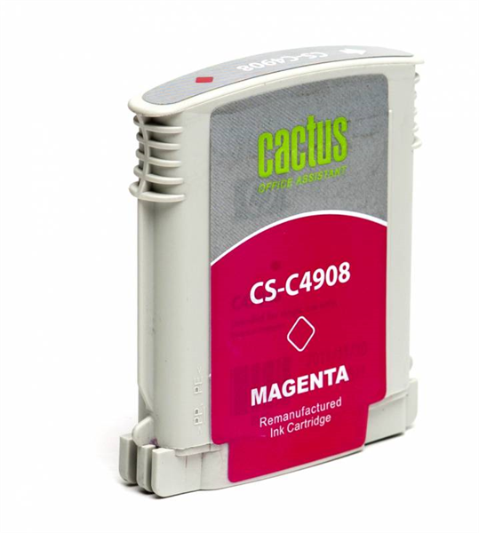 Cactus CS-C4908 №940XL пурпурный (30мл) для HP DJ Pro 8000/8500
