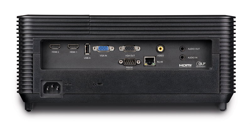 INFOCUS IN138HDST DLP,4000ANSILm,FullHD(1920x1080),28500:1,0.499:1,3.5mmin,VGA,HDMI1.4ax3(поддержка3D),USB-A(клав.,мышь),12Vtrigger,лампа15000ч.(ECOmode),Monitorout(VGA),RS232,RJ45,21дБ,3.2кг