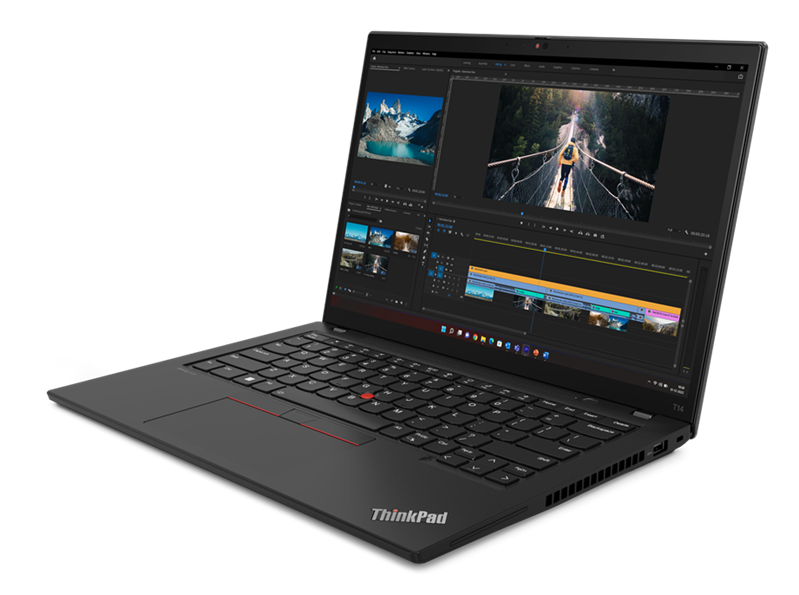 ThinkPad T14 Gen 4 14" WUXGA (1920x1200) IPS 400N, i7-1355U, 2x16GB LPDDR5 5200, 1TB SSD M.2, Intel Iris Xe, WiFi, BT, FPR, 5.0MP Cam,KB Ru/Eng, 52.5Wh, 65W USB-C, Win 11 Pro, 1Y, 1.37kg