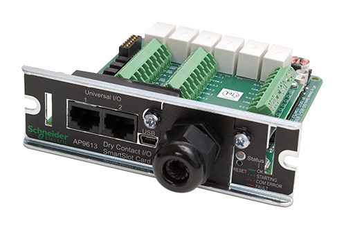Dry Contact I/O SmartSlot Card (repl. AP9610)
