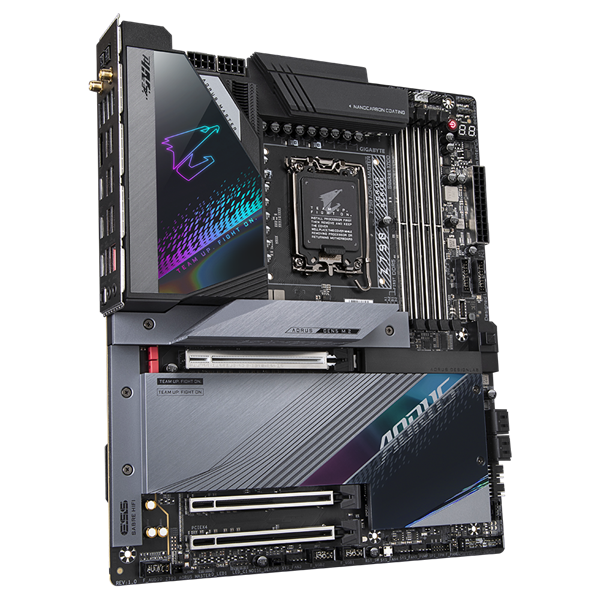GIGABYTE Z790 AORUS MASTER, LGA1700, Z790, 4*DDR5, 4*SATA, 4*M.2, 11*USB 3.2, Type-C, 3*PCIx16, DP, ATX