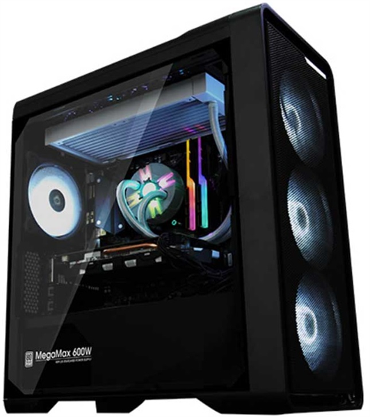 ZALMAN M3 PLUS RGB, MATX, BLACK, WINDOW, 2x3.5", 3x2.5", 1xUSB2.0, 1xUSB3.0, FRONT 3x120mm RGB, REAR 1x120mm
