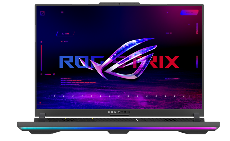 ASUS ROG Strix G16 G614JI-N4104 Core i9-13980HX/32Gb/1TB SSD/16,0"WQHD 2560X1600/ GeForce RTX 4070 8Gb/WiFi6/BT/Cam/DOS/2.6Kg
