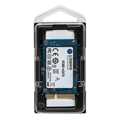 Kingston SSD 256GB SKC600MS mSATA R550/W500MB/s 3D TLC MTBF 2M 150TBW Retail 1 year