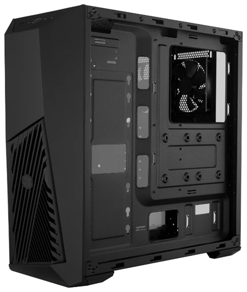 Cooler Master MasterBox K501L, 1xUSB3.0, 1xUSB2.0, 1x120 Fan, 1x120 Red Led Fan, w/o PSU, Black, ATX