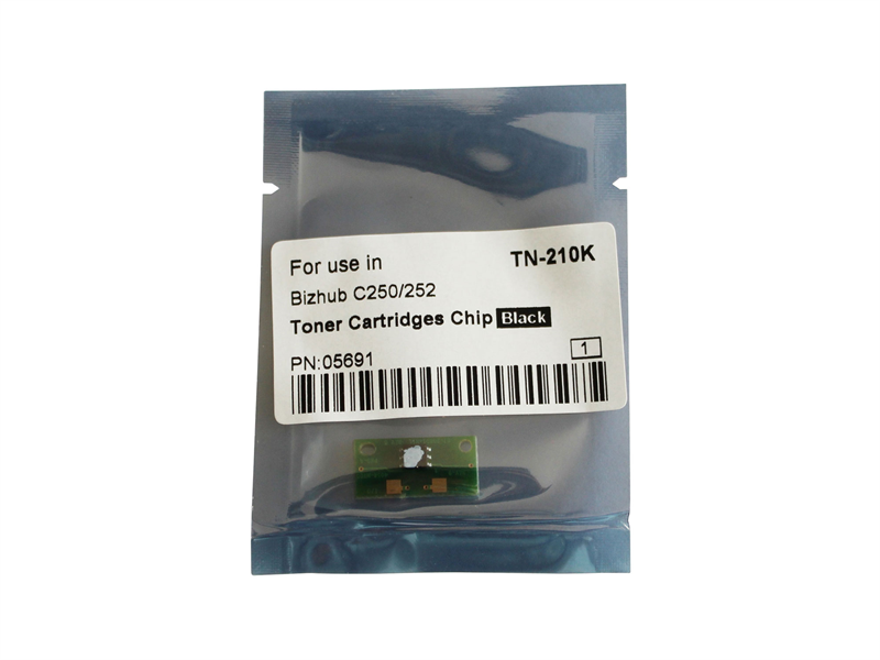 Чип картриджа для KONICA MINOLTA Bizhub C250/C252 (CET) Black, (WW), 20000 стр., CET5691
