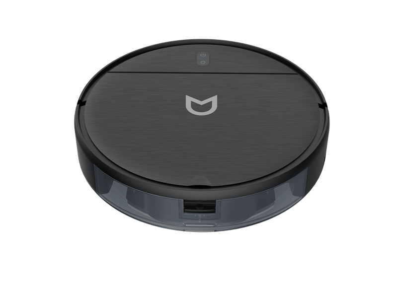 Robot vacuum IRBIS Bean 0321, 2600 mAh, 28W, black. Incl.: charging stat, power adapter, remote, AAA batt. 2, nozzle & cloth for wet, water tank, dust collector, brushes 2, filter 4, cleaning brush