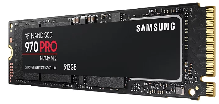 SSD M.2 (PCI-E NVMe) 512Gb Samsung 970 PRO (R3500/W2300MB/s) (MZ-V7P512BW) 1year