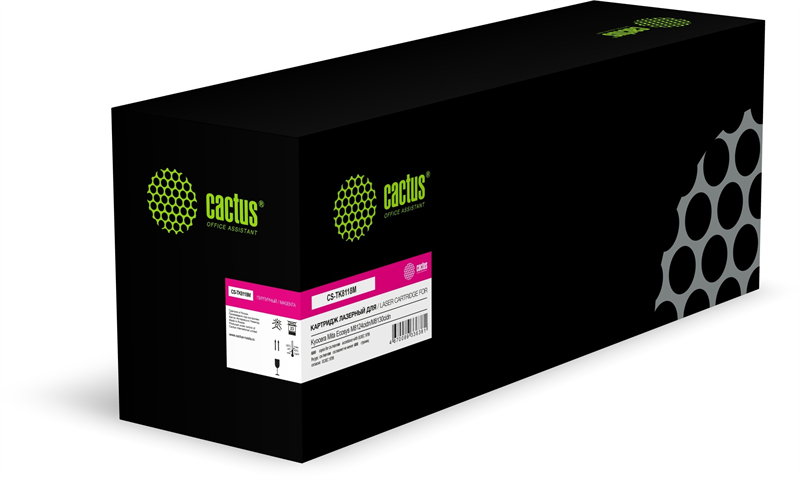 Cactus CS-TK8118M TK-8118M ASIA CN пурпурный (6000стр.) для Kyocera Mita Ecosys M8124cidn/M8130cidn