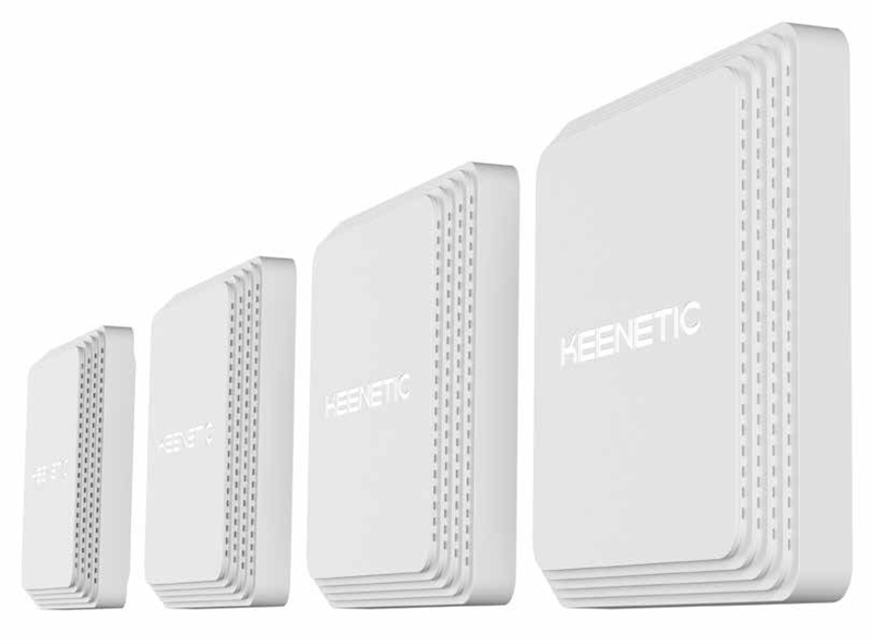 Keenetic Voyager Pro Pack (KN-3510), Комплект из 4 точек доступа Voyager Pro. Питание PoE