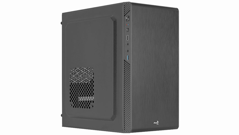 Aerocool Cs-106-S-BK-v1 (mATX, без БП, USB3.0 x1, USB2.0 x1)