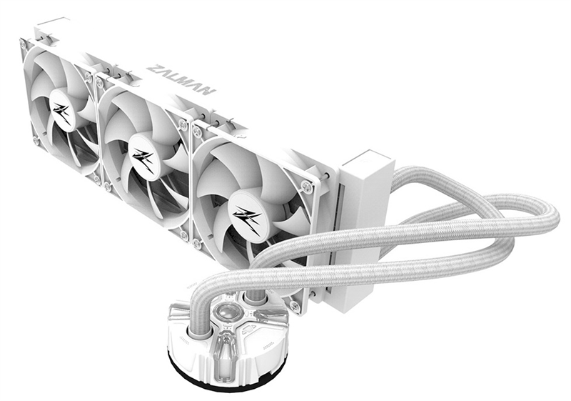 Zalman CPU Liquid Cooler 360mm, White