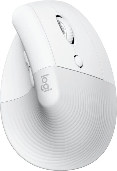 Logitech Wireless Mouse LIFT, Bluetooth, 2.4GHz (Bolt USB receiver), OFF-WHITE [910-006475]